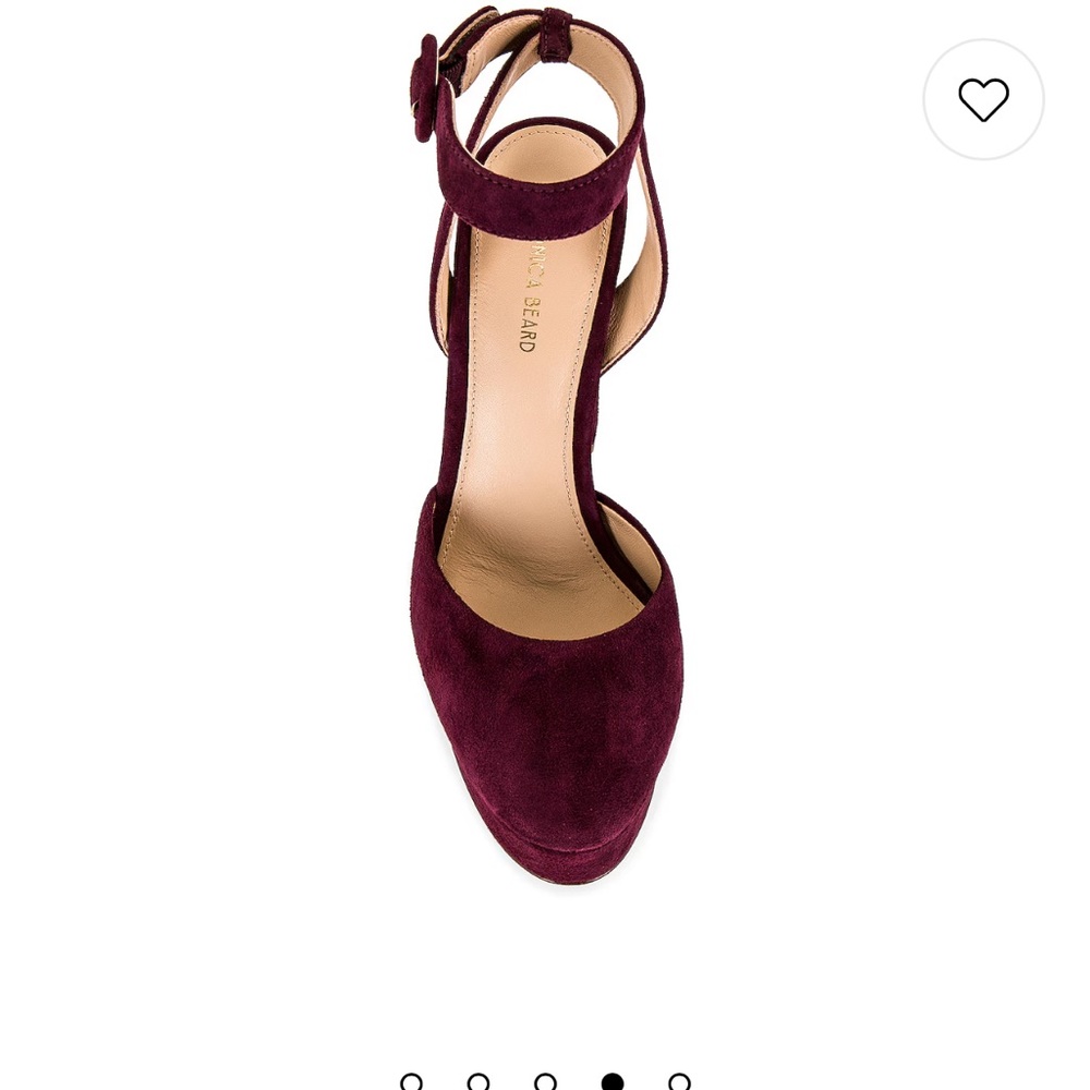 Magda Heel in Merlot Veronica Beard - Picture 2 of 5